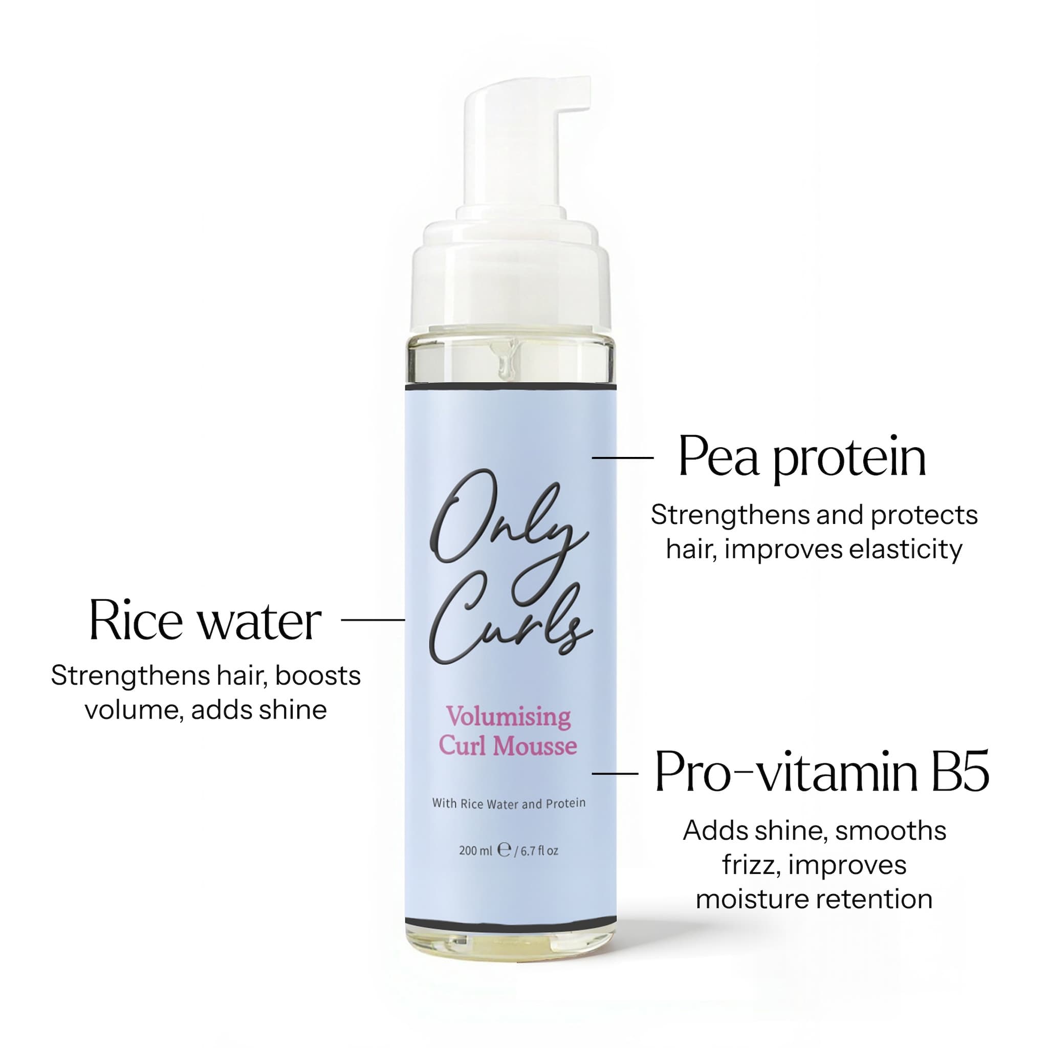 Only Curls Volumising Curl Mousse