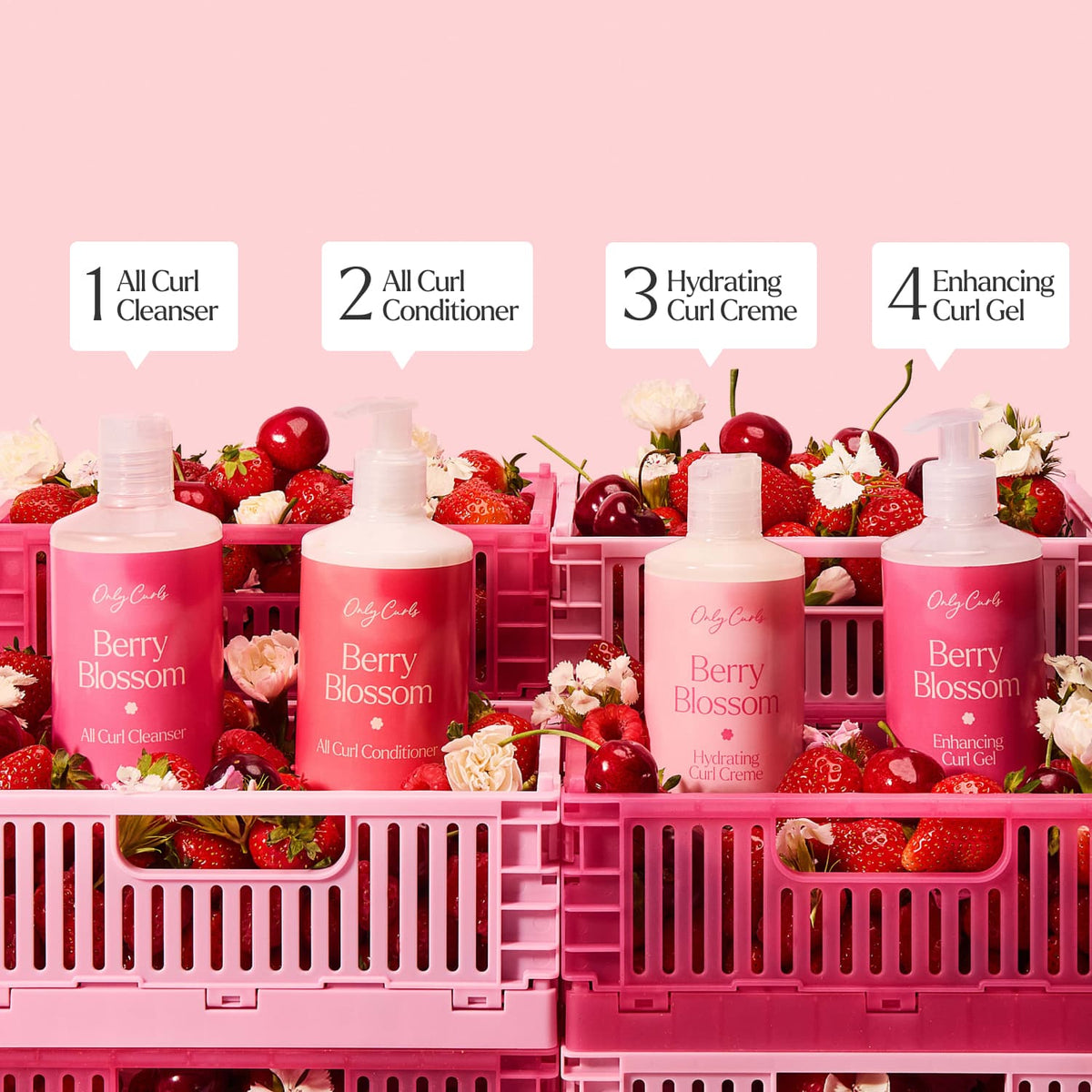 Only Curls Berry Blossom Bundle