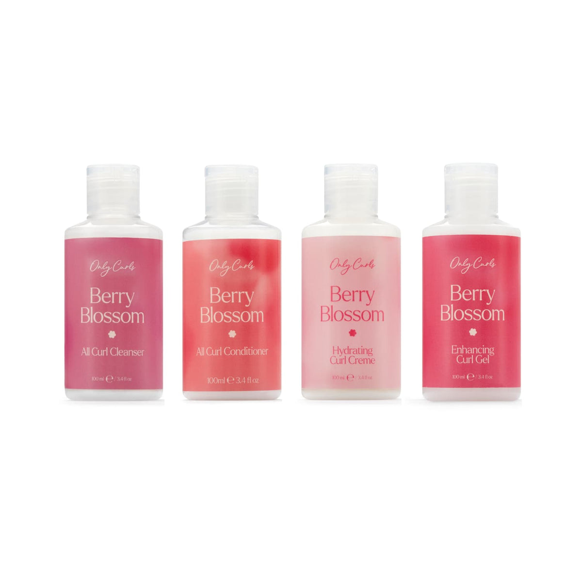 Only Curls Berry Blossom Mini Travel Bundle