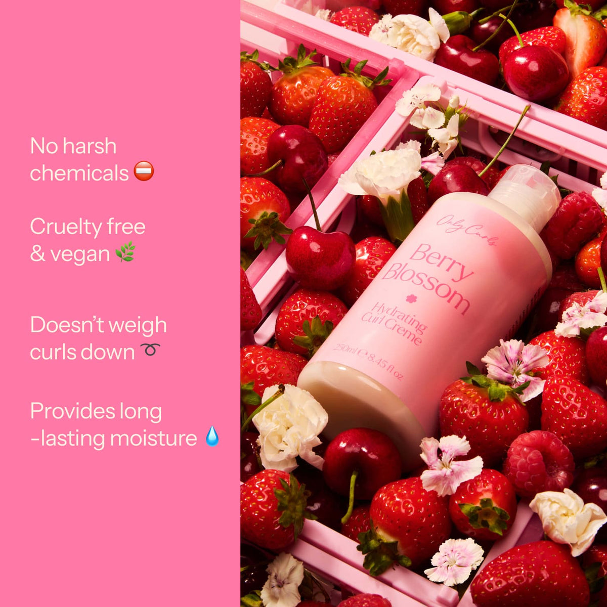 Only Curls Berry Blossom Hydrating Curl Creme