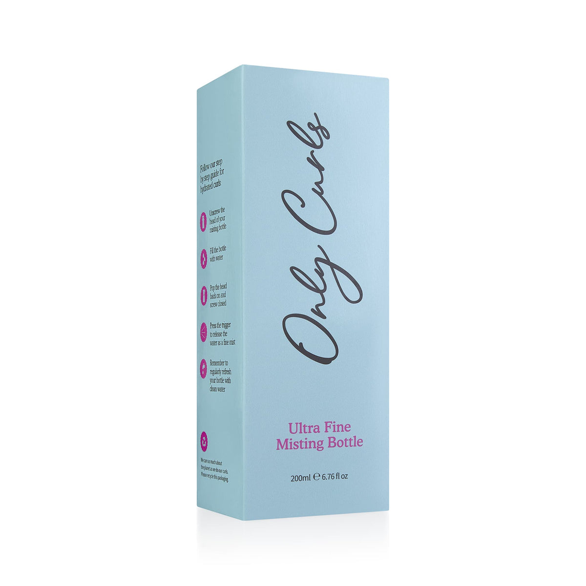 Only Curls Misting Bottle - Blue - Only Curls