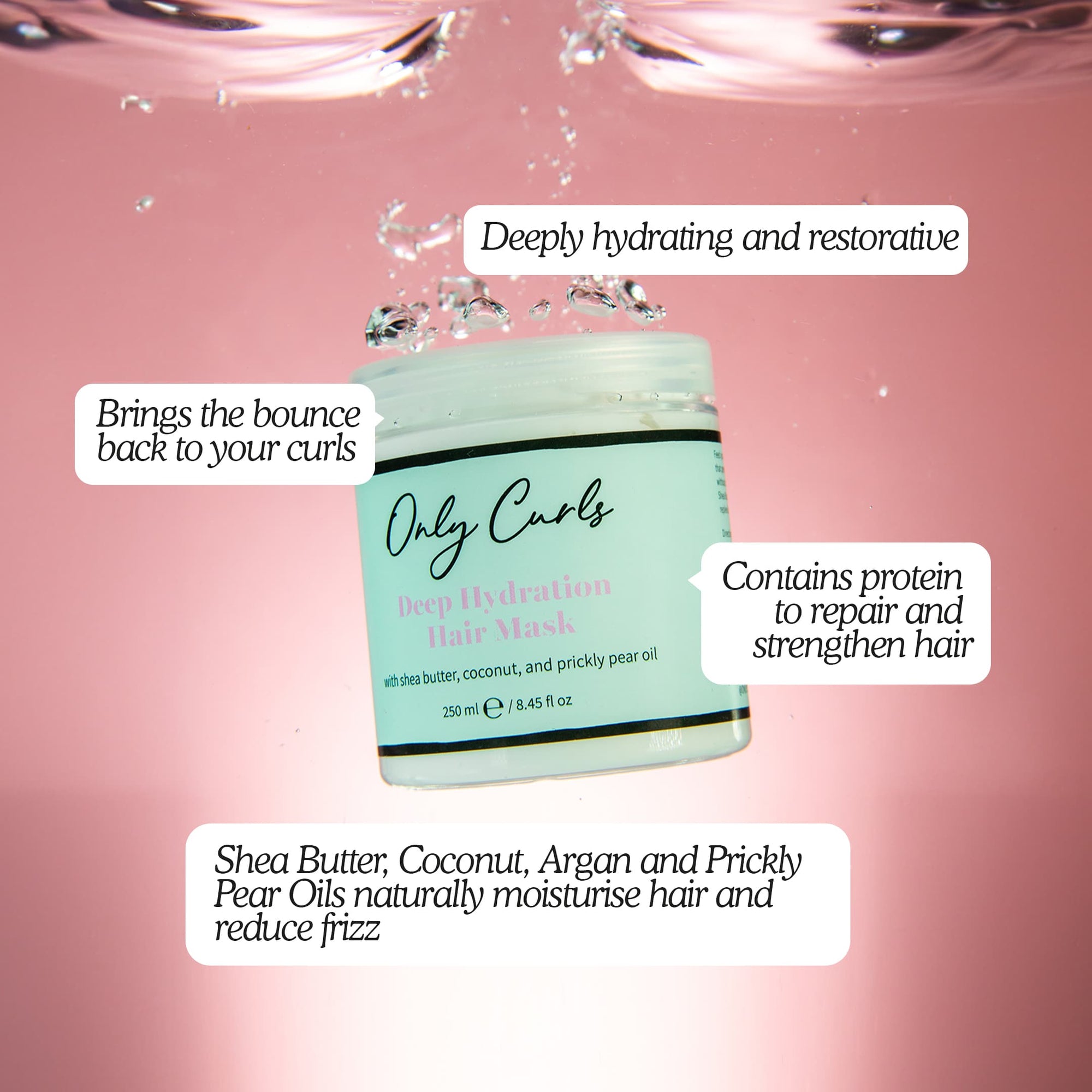 Only Curls Deep Hydration Hair Mask - Only Curls