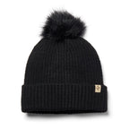 Only Curls Satin Lined Pom Beanie and Snood Set - Sadie in Black - Only Curls