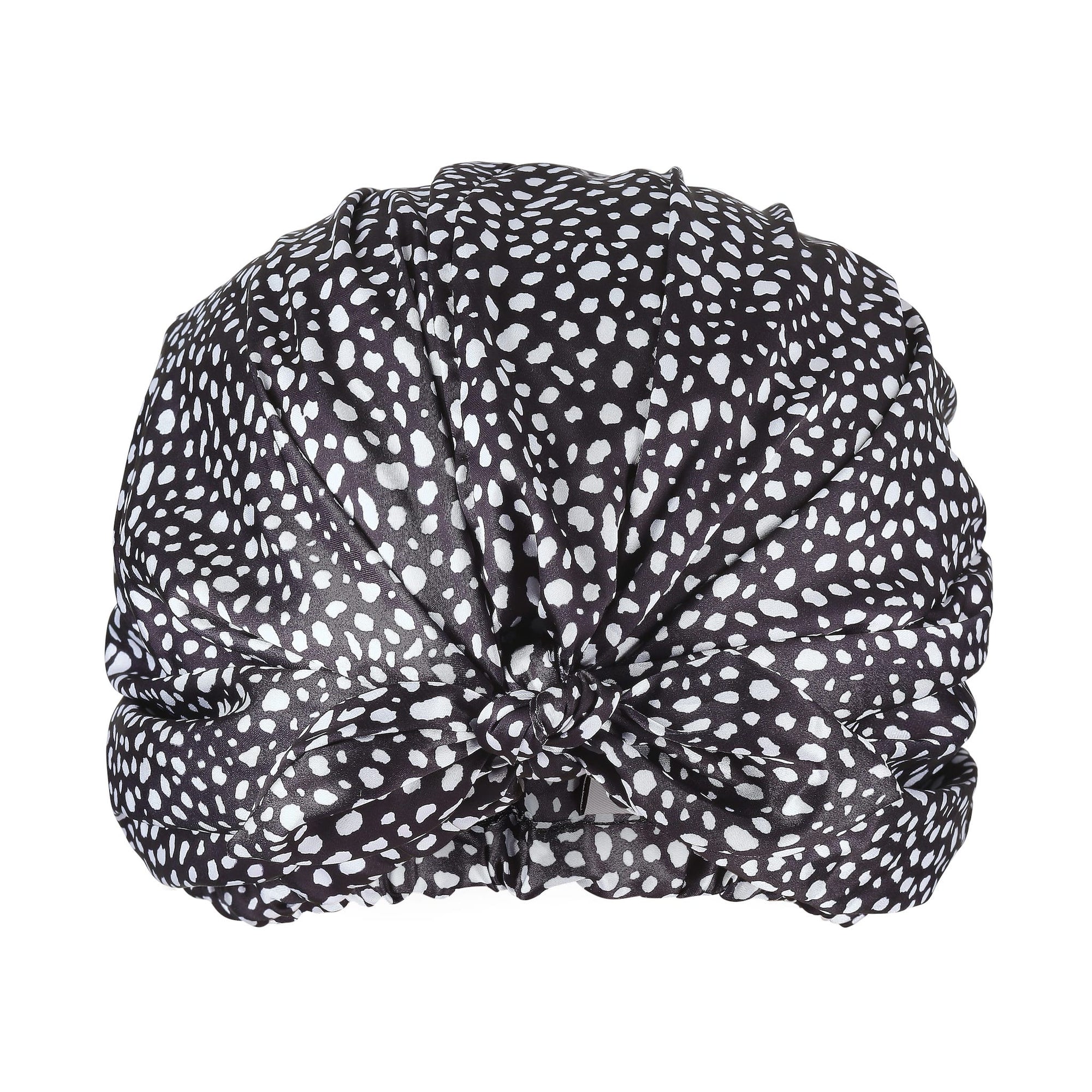Only Curls Satin Sleep Turban - Dalmatian Spot - Only Curls