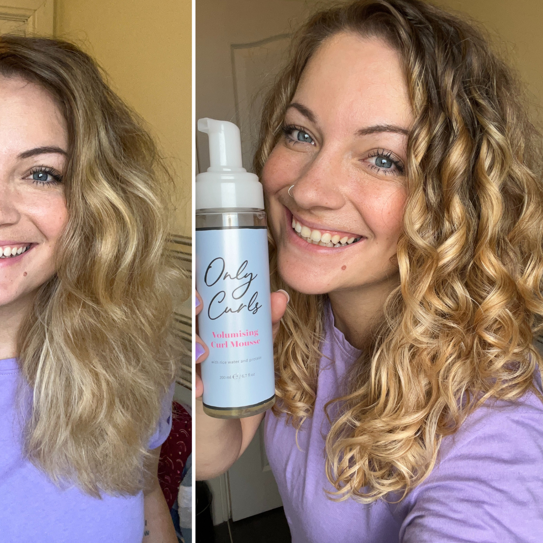 Only Curls Volumising Curl Mousse - Mousse for All Curl Types
