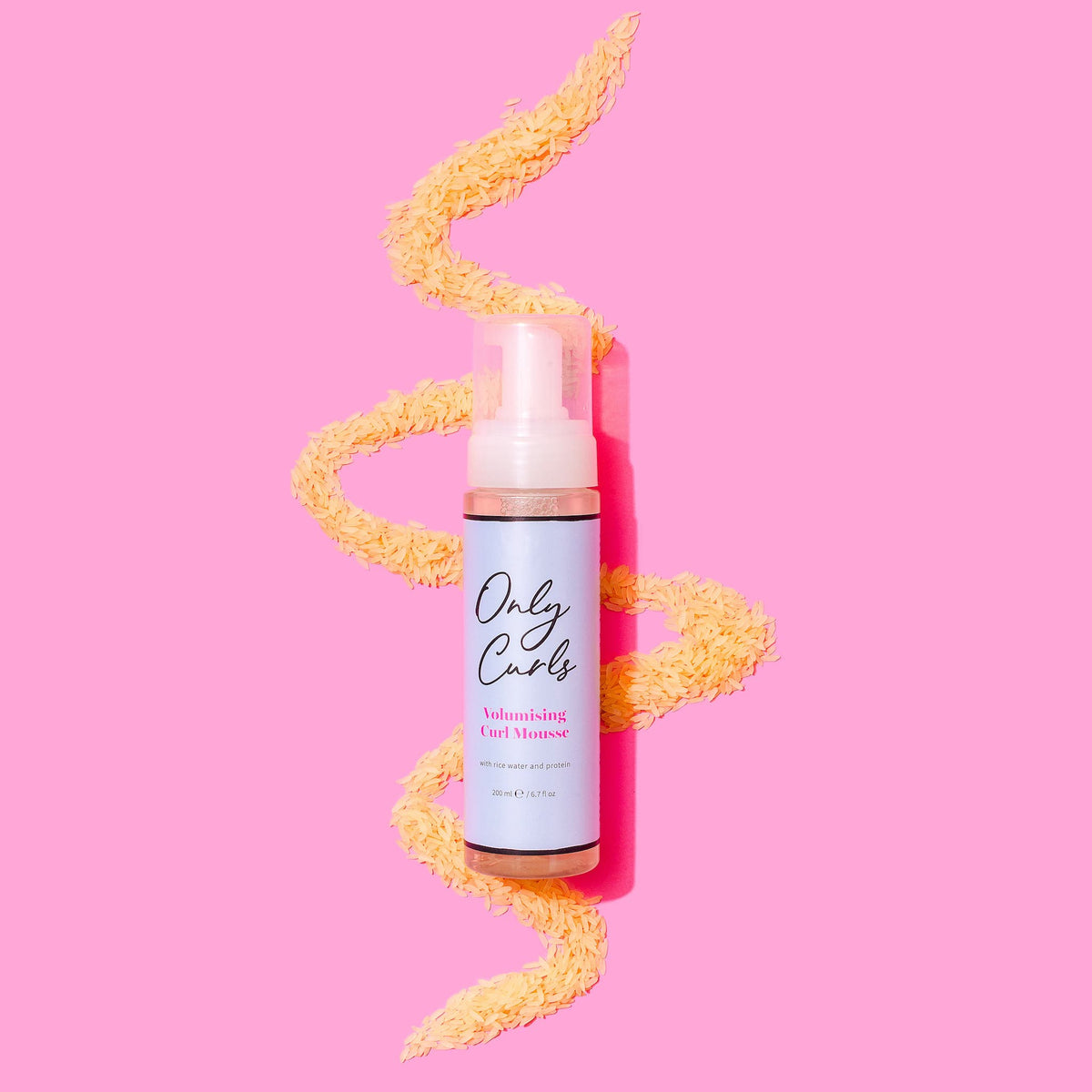 Only Curls Volumising Curl Mousse - Mousse for All Curl Types