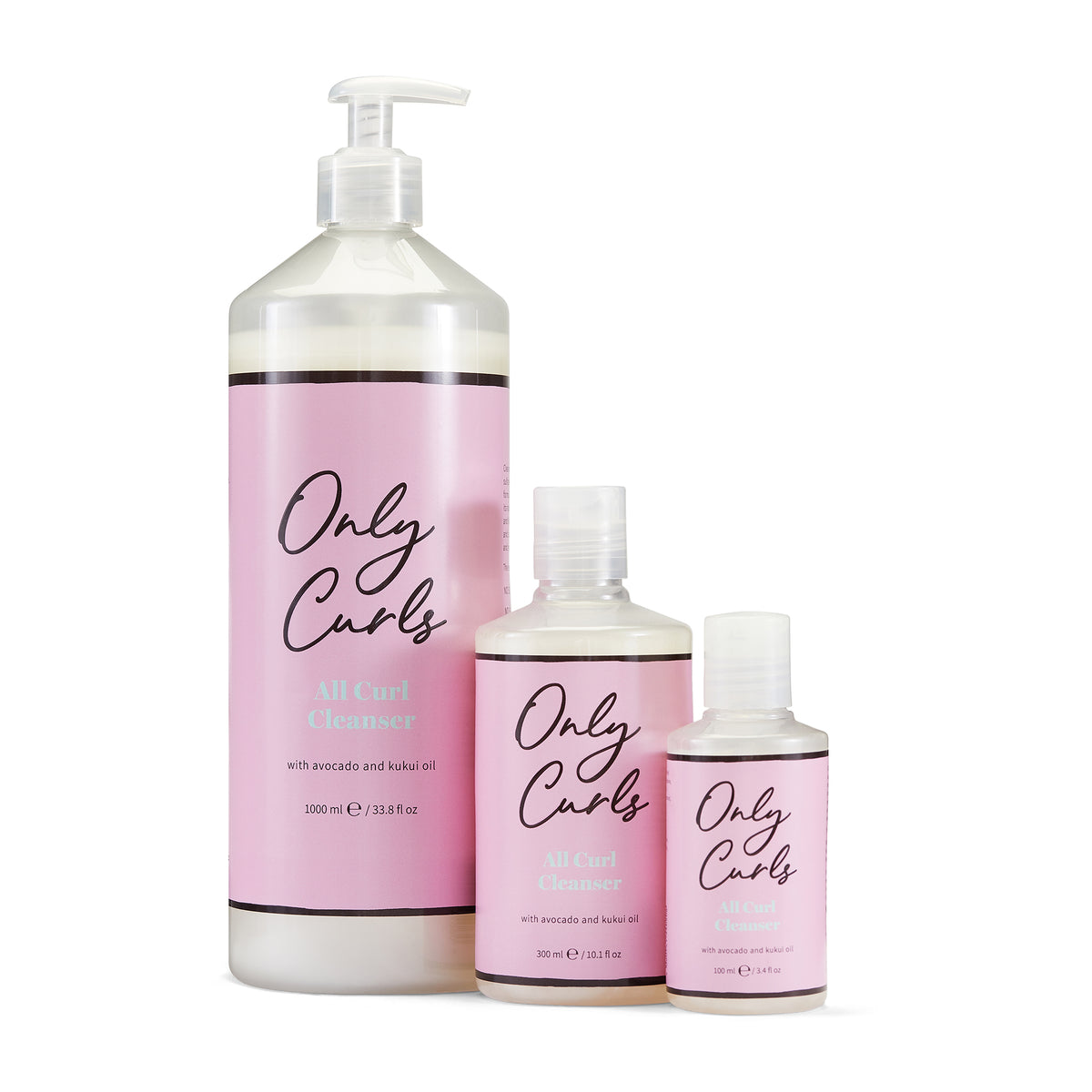 All Curl Cleanser Shampoo - Shampoo for Hydrated Curls - Only Curls