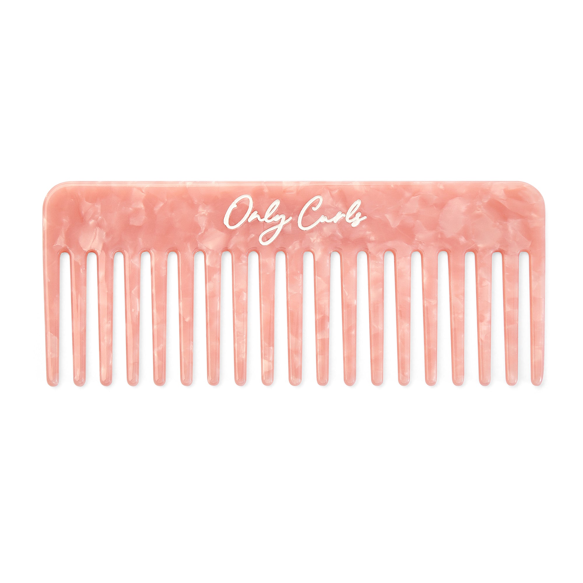 Only Curls Pink Shimmer Comb - Only Curls